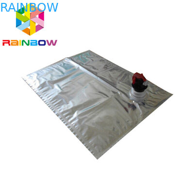 вино алюминиевой фольги БиБ 10Л стоит вверх аттестованное УПРАВЛЕНИЕ ПО САНИТАРНОМУ НАДЗОРУ ЗА КАЧЕСТВОМ ПИЩЕВЫХ ПРОДУКТОВ И МЕДИКАМЕНТОВ сумки хранения Споут/клапана мешка