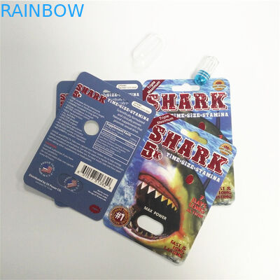 Повышение представления коробки дисплея карт волдыря капсулы таблетки носорога упаковывая мужское сексуальное