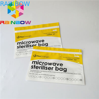 Детское питание стоит вверх сумки мешка молнии стоит вверх тип стерилизатора пара микроволны