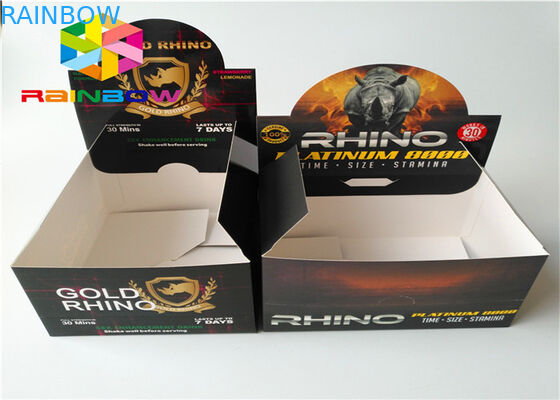 Коробка дружелюбного дисплея Эко бумажная, упаковка Адвокатуры энергии закуски счетчика коробки обруча подарка