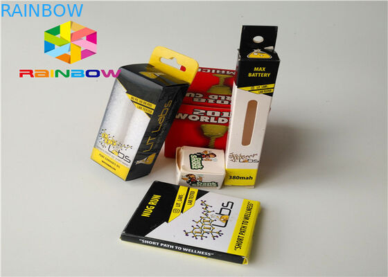 Повторно использованная коробка дисплея бумаги рифленая розничная встречная для сока Э- Э- Вапе пара жидкостного