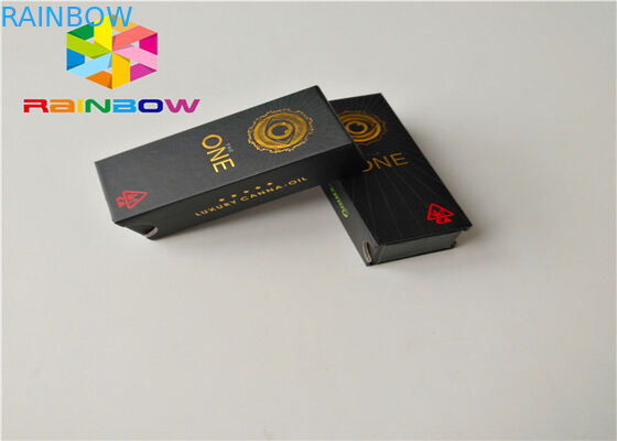 Коробка длинной продолжительности жизни бумажная упаковывая 0.5мл - упаковку бутылки капельницы масла 30мл КБД