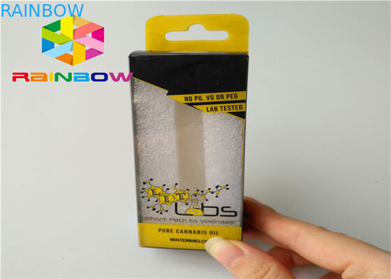 Коробка длинной продолжительности жизни бумажная упаковывая 0.5мл - упаковку бутылки капельницы масла 30мл КБД