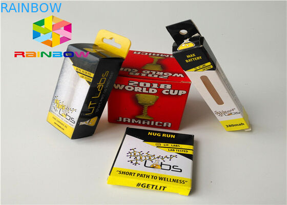 Коробка длинной продолжительности жизни бумажная упаковывая 0.5мл - упаковку бутылки капельницы масла 30мл КБД