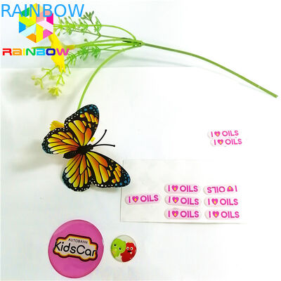 Стикер 3Д водоустойчивой собственной личности слипчивый Эпоксы приданное куполообразную форму печатание логотипа металла изготовленное на заказ