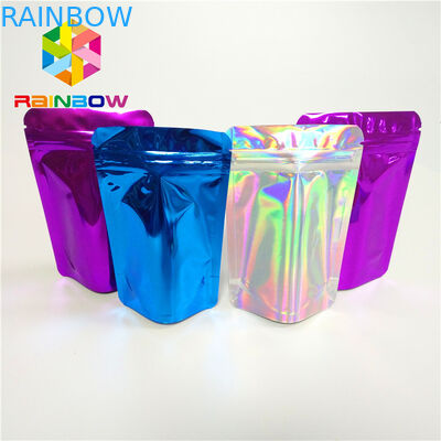 Мешки расширения волос косметик пластиковые упаковывая многоразовую сумку Зиплок Мылар