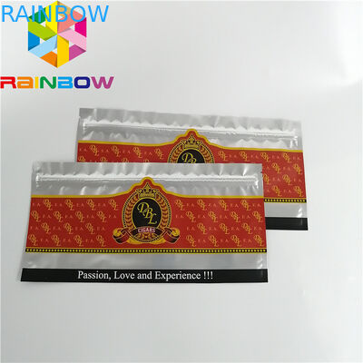 Ресеалабле Зиплок пластиковые мешки упаковывая ясное голографическое замороженное хранение еды сигары