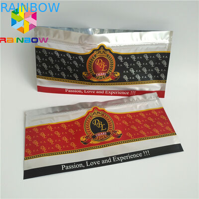 Ресеалабле Зиплок пластиковые мешки упаковывая ясное голографическое замороженное хранение еды сигары