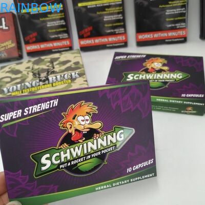 Складные изготовленные на заказ мешки упаковывая 300гсм день Папербоард 7 коробка таблетки 2 дней