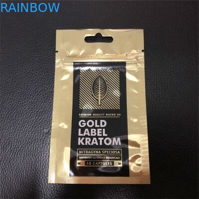 3 мешка Мылар уплотнения сторон пластиковых упаковывая напечатанный логотип сумок изготовленный на заказ