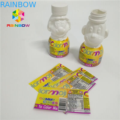 Рукав сокращения ПВК пластиковый обозначает теплочувствительный обруч для шеи бутылки напитка