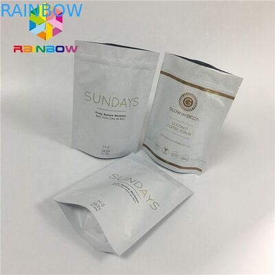 3 прокатанного слоя мешка маски сумки пустой алюминиевой фольги маски косметического Ресеалабле