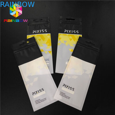 Запах Мылар прокатанный доказательством Зиплок стоит вверх логотип печатания мешков ясный изготовленный на заказ