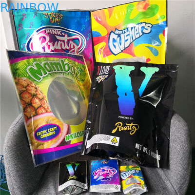 Доказательство запаха пластиковое стоит вверх сумки Мылар цветков мешка упаковывая Ресеалабле