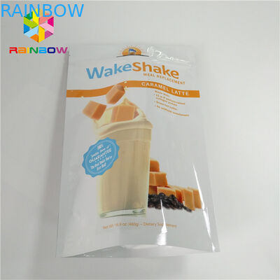 Мешки упаковывая, алюминиевая фольга качества еды пластиковые стоят вверх кладут Зиплок Дурабле в мешки