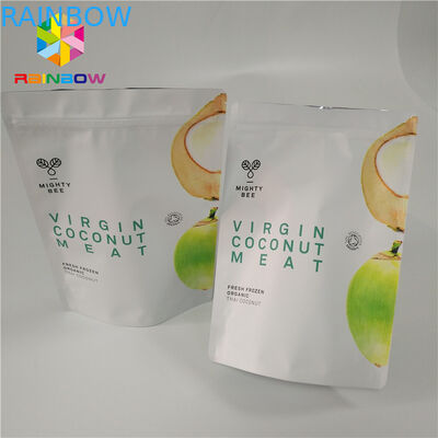 Ресеалабле Мылар алюминиевой фольги пластиковые стоят вверх мешки Дойпак для упаковки сахара конфеты закуски