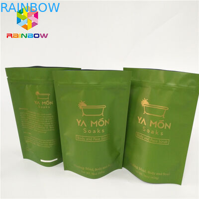 Ресеалабле Мылар алюминиевой фольги пластиковые стоят вверх мешки Дойпак для упаковки сахара конфеты закуски