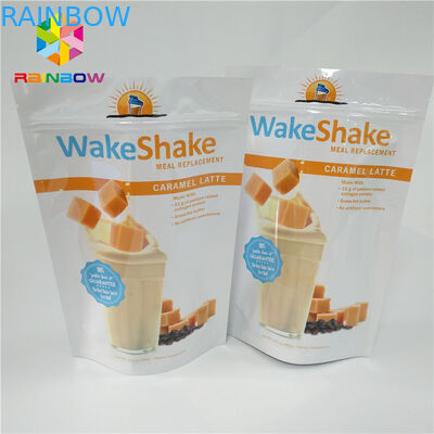 Ресеалабле стойте вверх молоко сумок мешка молнии - порошок чая упаковывая лоснистое законченное полное печатание