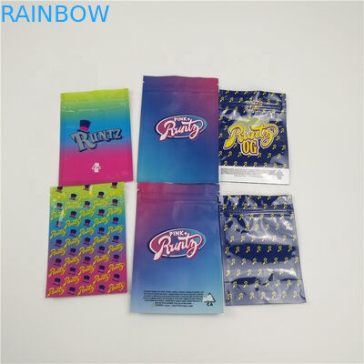 Зиплок упаковывая пластиковый Мылар кладет материал в мешки качества еды для порошка/таблетки/пеньки