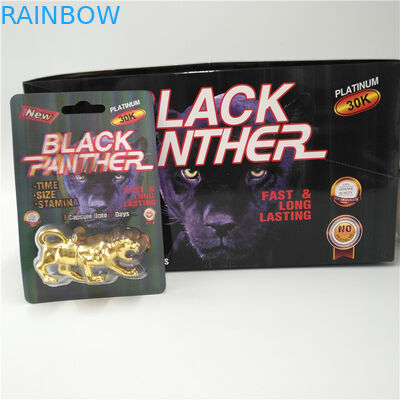 Мамба прочной карты волдыря упаковывая/большая винная бутылка 25к/жесткая коробка дисплея капсулы таблетки носорога 69 Рокс