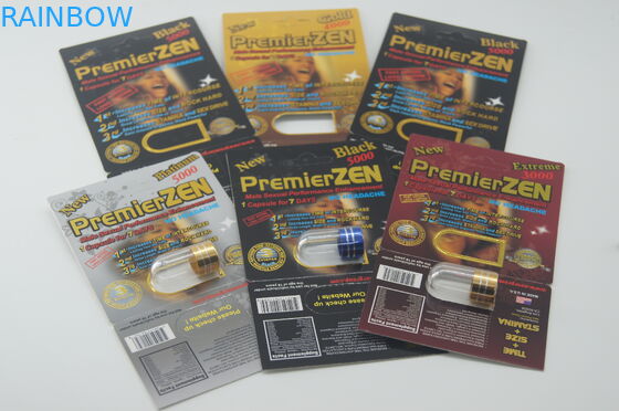 Носорог 7 водоустойчивого пластикового волдыря упаковывая таблетка повышения 5000 мужчин сексуальная