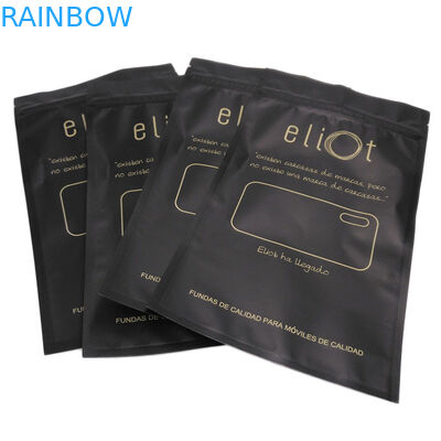 Гуссет случая телефона наушника упаковывая нижний кладет пластиковым размер в мешки подгонянный Зиплок