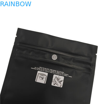 Доказательство запаха мешков штейнового черного ребенка устойчивое Зиплок Карц Сатива Индика сумка засорителя ТХК Мылар