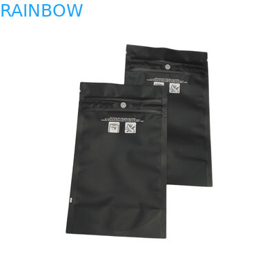 Доказательство запаха мешков штейнового черного ребенка устойчивое Зиплок Карц Сатива Индика сумка засорителя ТХК Мылар