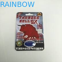 Коробка дисплея носорога Ресиклабле карты волдыря упаковывая бумажная для мужского сексуального повышения