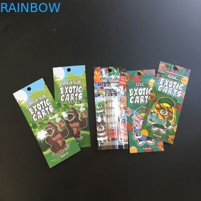 Мешки фольги Мылар пластиковые упаковывая печатание молнии изготовленное на заказ для оболочек табака сигары