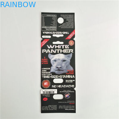 таблетка пантеры 7К сексуальная упаковывая логотип женской карты повышения изготовленный на заказ с коробкой дисплея