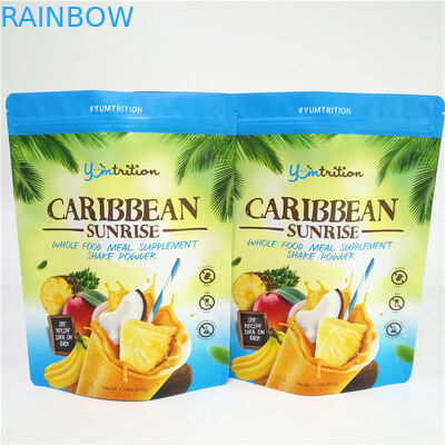 Порошок дополнения Дойпак Ресеалабле сумок алюминиевой фольги упаковки еды пластиковый с молнией