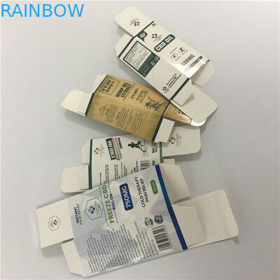 Коробка изготовленной на заказ роскошной бумажной ручки вапе масла картона КБД упаковывая