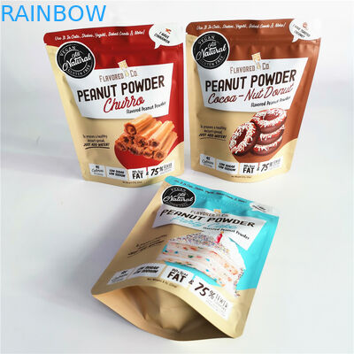 мешки сумки алюминиевой фольги порошка 8оз влагостойкие подгонянные для упаковки еды