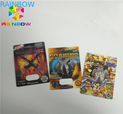 Карта печатания ПП 3Д капсулы пластиковая одиночная/отверстие таблетки двойника на носорог 69
