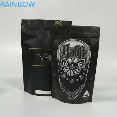 Медицинские мешки Кбд пластиковые упаковывая запах придают непроницаемость 1/4оз 1/2оз 1оз с окном/молнией