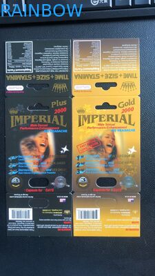 Дзэн премьер-министра/упаковка капсулы усиливающего агента бумажной коробки таблеток носорога 13 упаковывая мужская