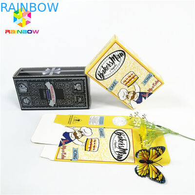 Лоснистый сияющий горячий штемпелюя логотип бренда ОЭМ напечатал коробки карты ресницы косметик подарка бумажной коробки упаковывая