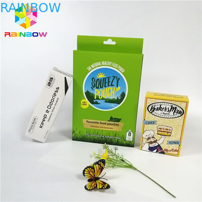 Лоснистый сияющий логотип дизайна ОЭМ напечатал коробки карты ресницы косметик подарка коробки бумажной карты упаковывая