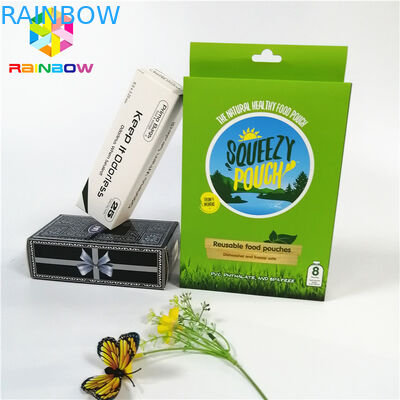 Полный цвет подгонял коробки УЛЬТРАФИОЛЕТОВОГО ремесла логотипа бумажные с коробкой упаковки косметик подарка бутылки отверстия вида