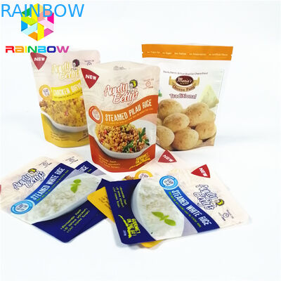 Мешки испаренные соусом пластиковые упаковывая кипеть варящ замок молнии хранения вакуума