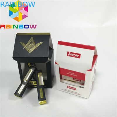 Изготовленная на заказ новая косметика бумаги Крафт картона кладет коробку в коробку роскошной бутылки капельницы масла духов 30мл упаковывая