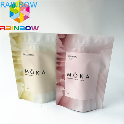 Упаковка соли моря стоит вверх сумки мешка молнии, стоит вверх цвета сумки кофе 9