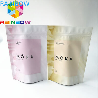 Упаковка соли моря стоит вверх сумки мешка молнии, стоит вверх цвета сумки кофе 9