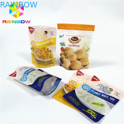 Теплостойкие варя мешки реторты пластиковые упаковывая прокатанный изготовленный на заказ напечатанный логотип