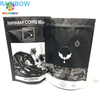 Сумки алюминиевой фольги печатания Гравуре, земной кофе стоят вверх сумки молнии с клапаном