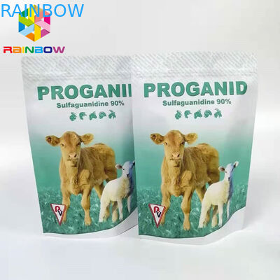 упаковка лекарства порошка Солубле окситетрациклина сумки 20% замка застежка-молнии 50г 100г животная