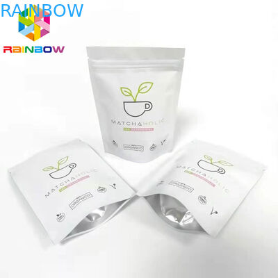 Замок застежка-молнии лоснистого печатания сумок алюминиевой фольги Ресеалабле упаковывая пластиковый