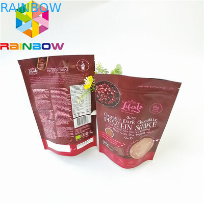 Жара сухого мешка фольги конфеты порошка Майк плода упаковывая - загерметизируйте печатание Гравуре замка застежка-молнии