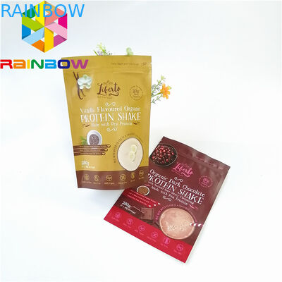 Жара сухого мешка фольги конфеты порошка Майк плода упаковывая - загерметизируйте печатание Гравуре замка застежка-молнии